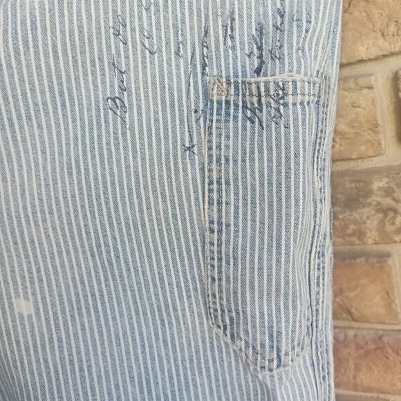 Vintage denim work pants distressed - Picture 11 of 14